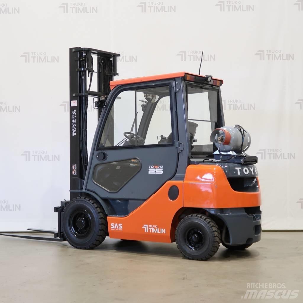 Toyota 02-8FGF25 LPG vozíky
