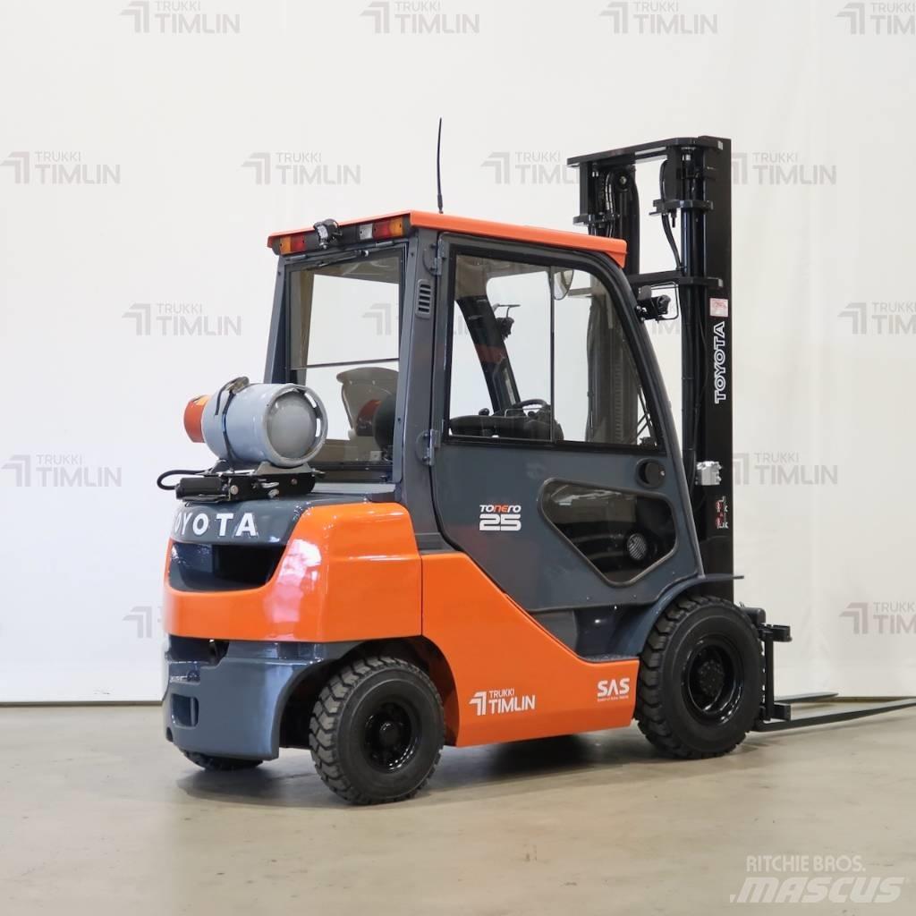 Toyota 02-8FGF25 LPG vozíky
