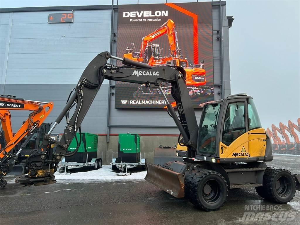 Mecalac 714MW Kolesové rýpadlá