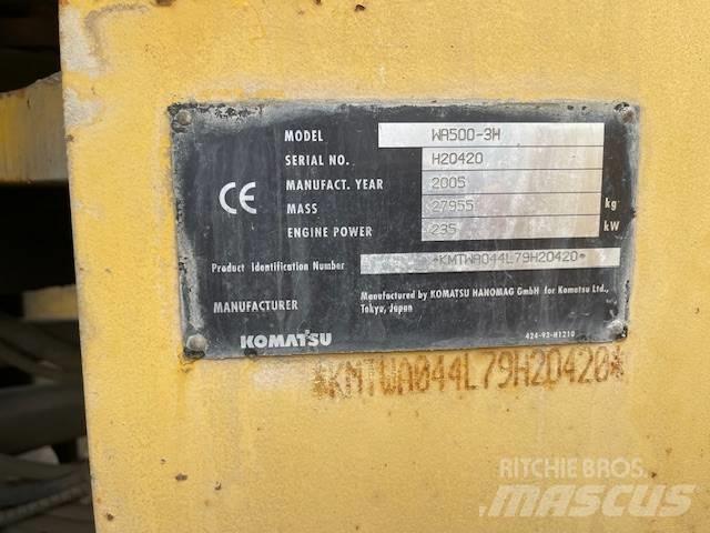 Komatsu WA 500-3H Kolesové nakladače