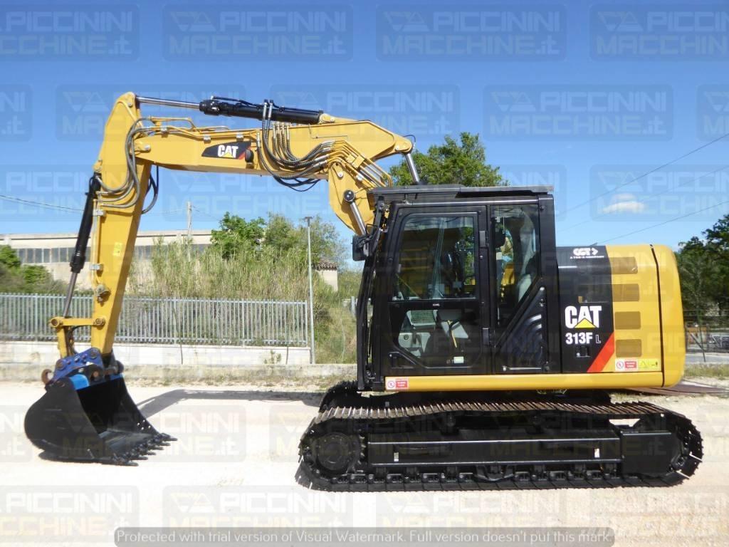 CAT 313FL Pásové rýpadlá