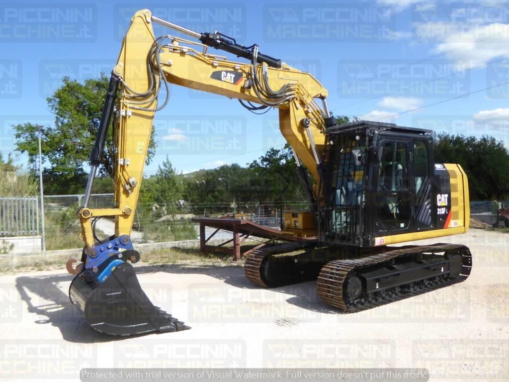 CAT 313FL Pásové rýpadlá