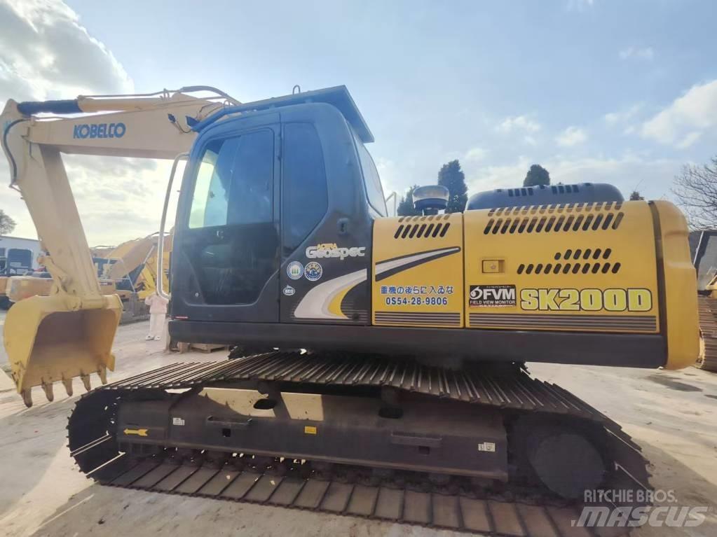 Kobelco SK200D Pásové rýpadlá