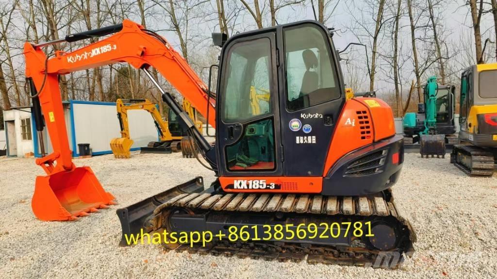 Kubota KX 185 Midi rýpadlá 7 t - 12 t