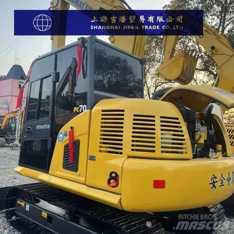 Komatsu PC 70 Pásové rýpadlá