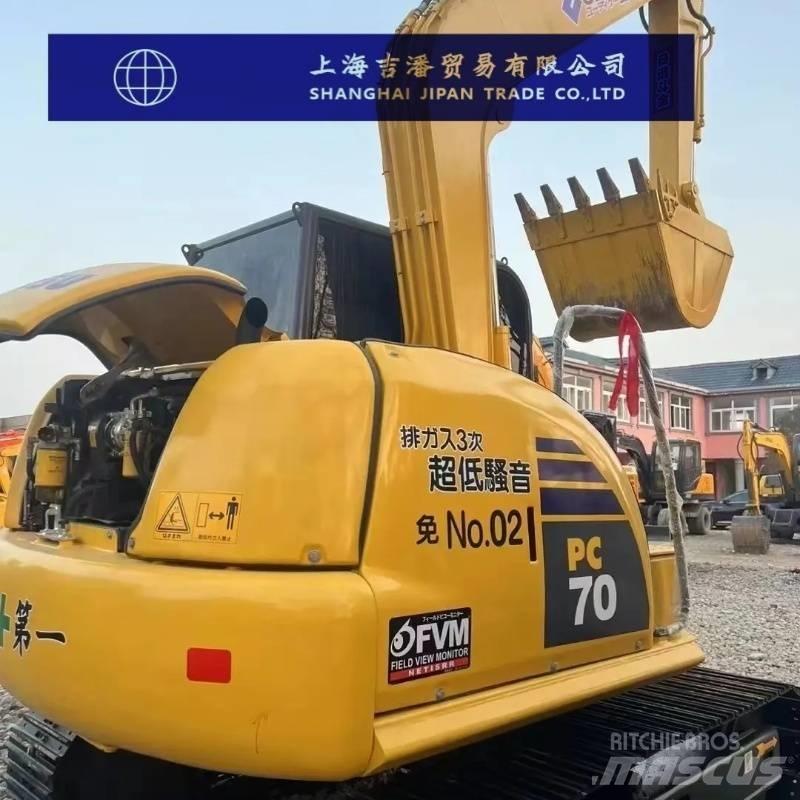 Komatsu PC 70 Pásové rýpadlá