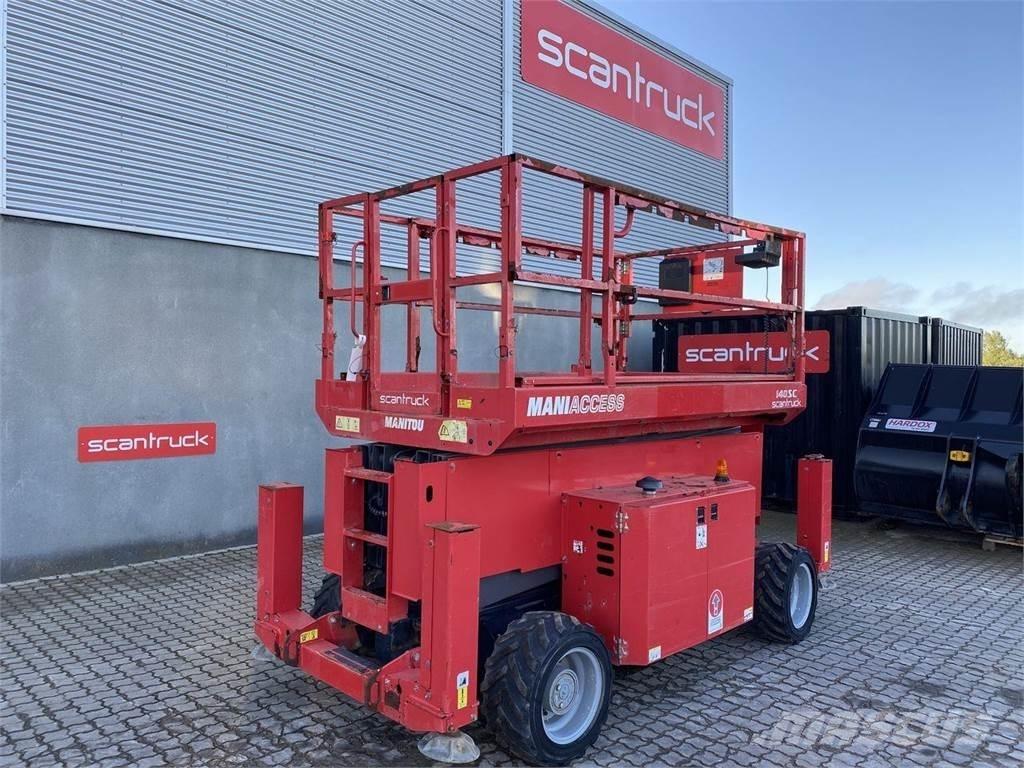Manitou 140SC Nožnicové zdvíhacie plošiny
