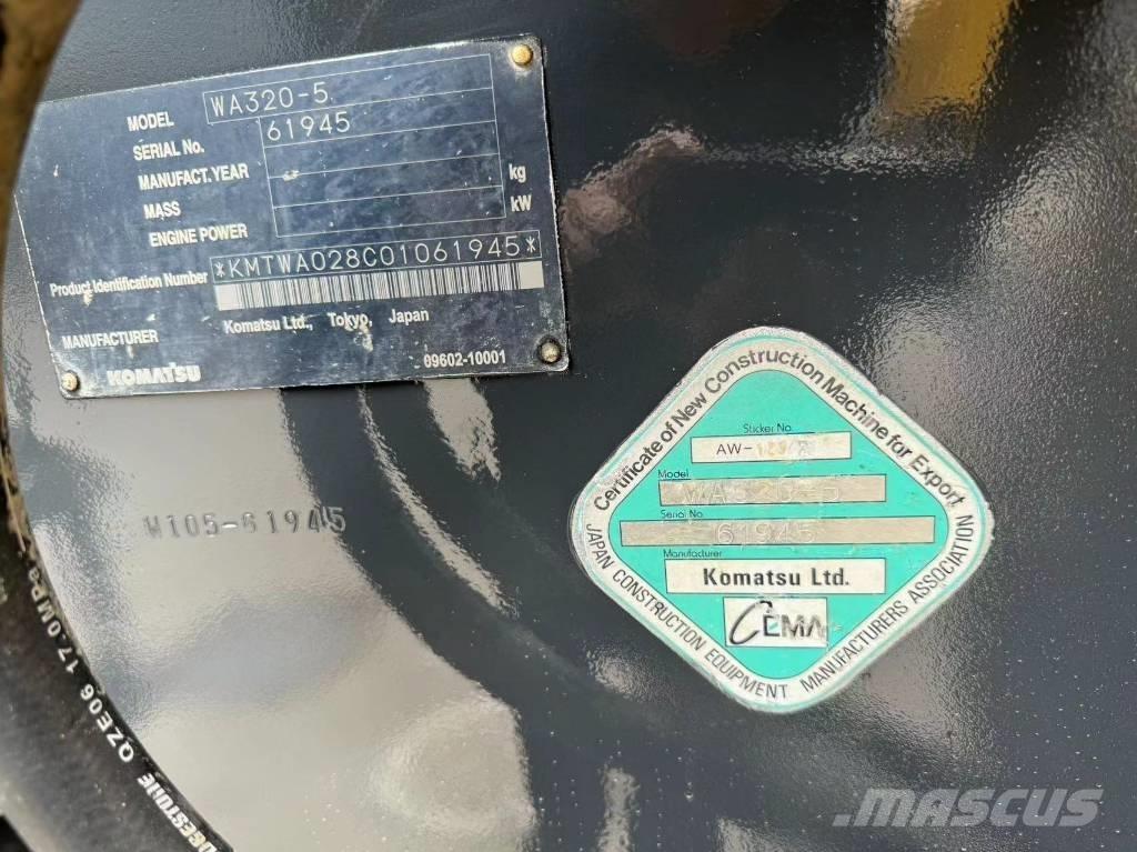 Komatsu WA 320-5 Kolesové nakladače