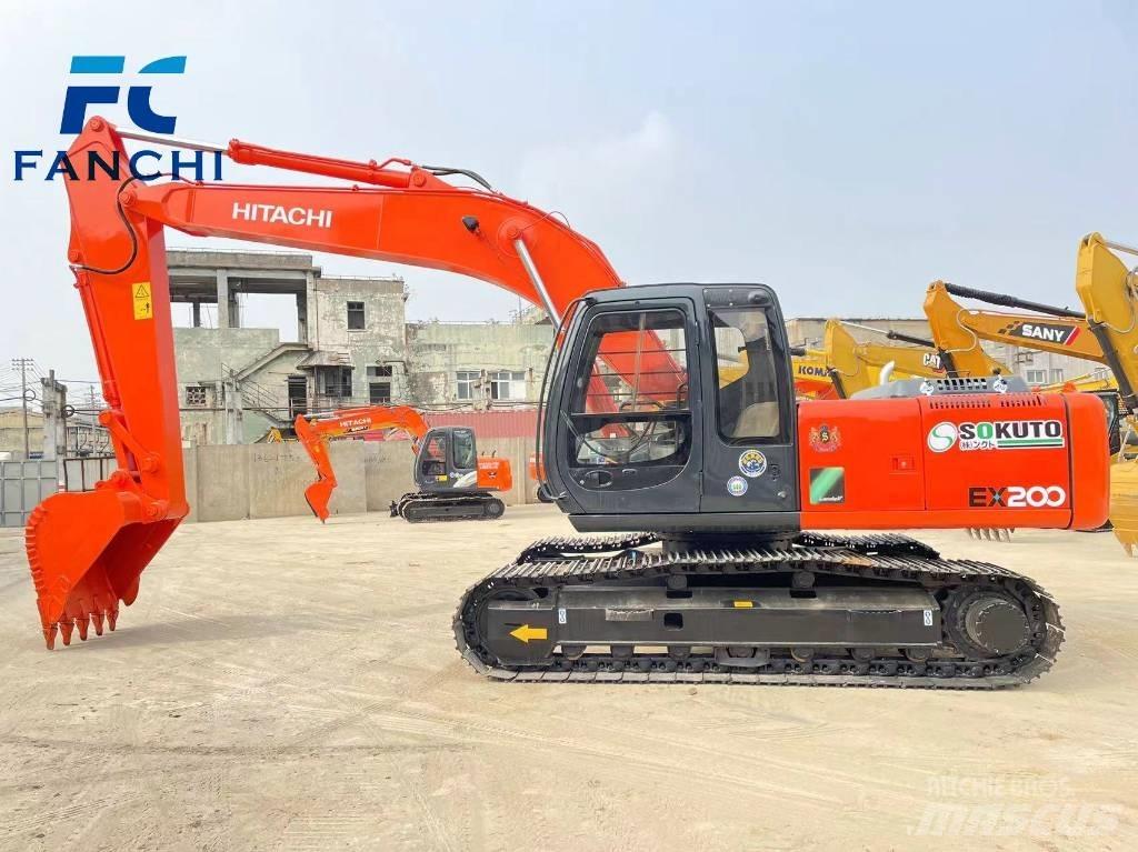 Hitachi EX 200 Pásové rýpadlá