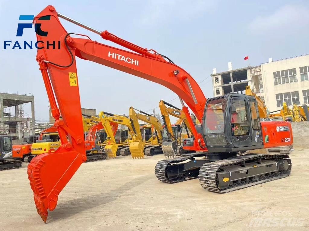 Hitachi EX 200 Pásové rýpadlá
