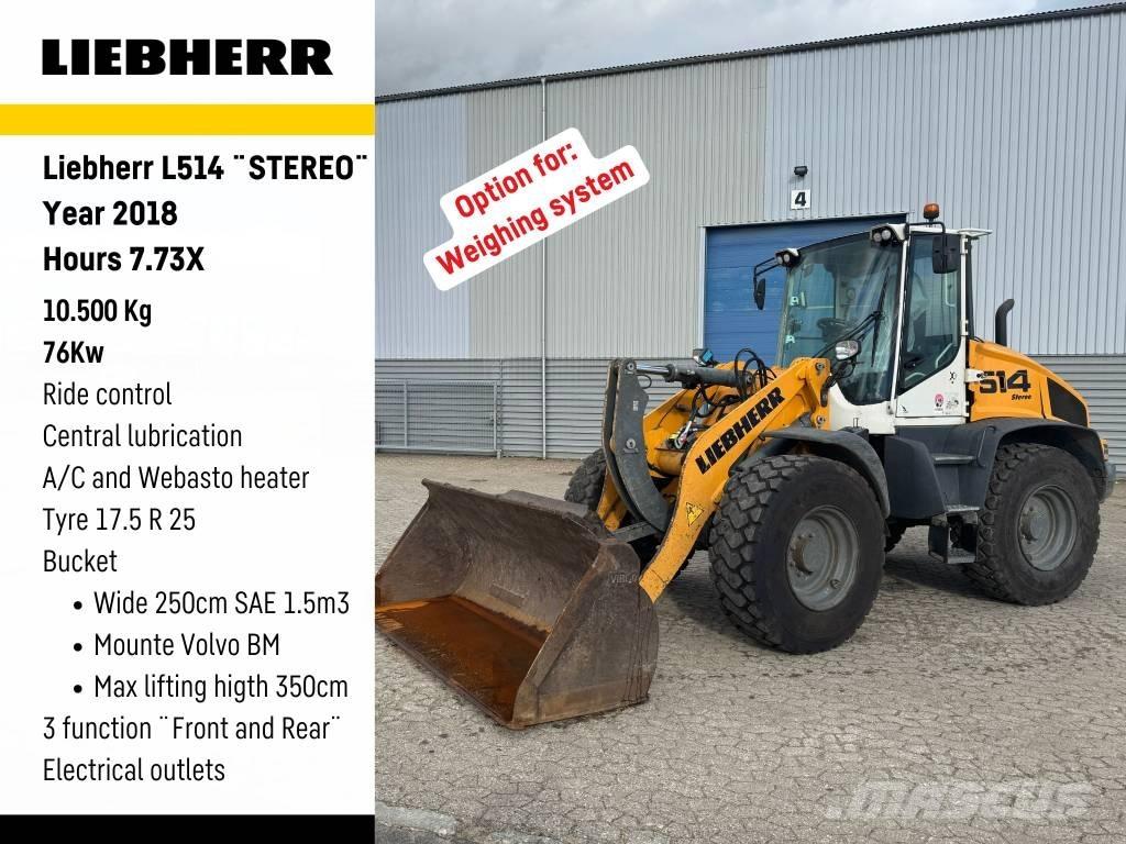 Liebherr L 514 Kolesové nakladače