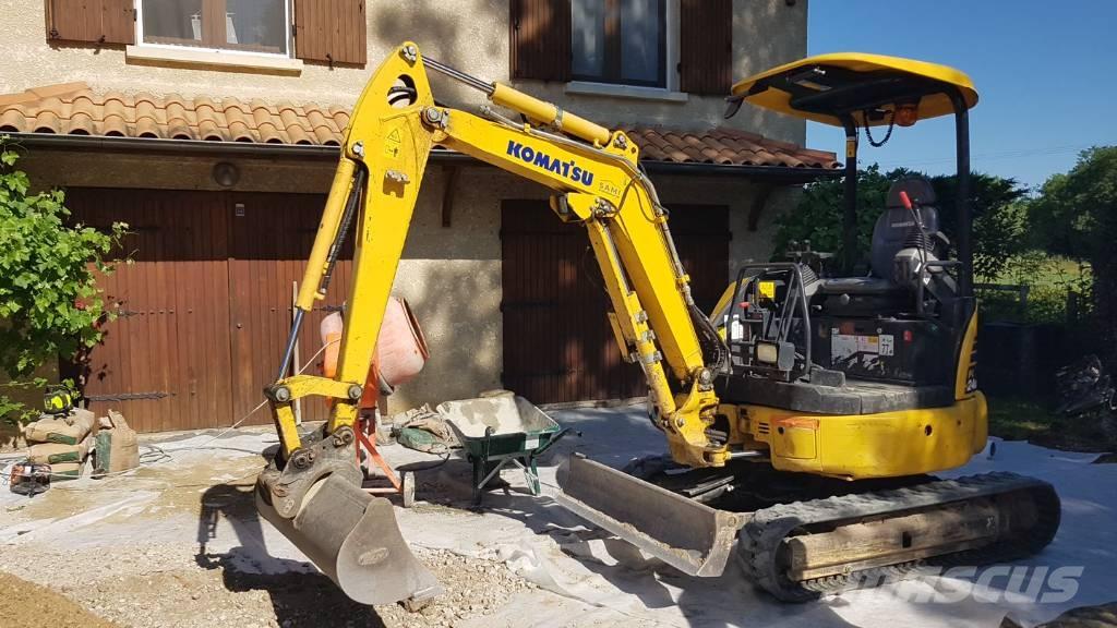 Komatsu PC24MR-5 Mini rýpadlá < 7t