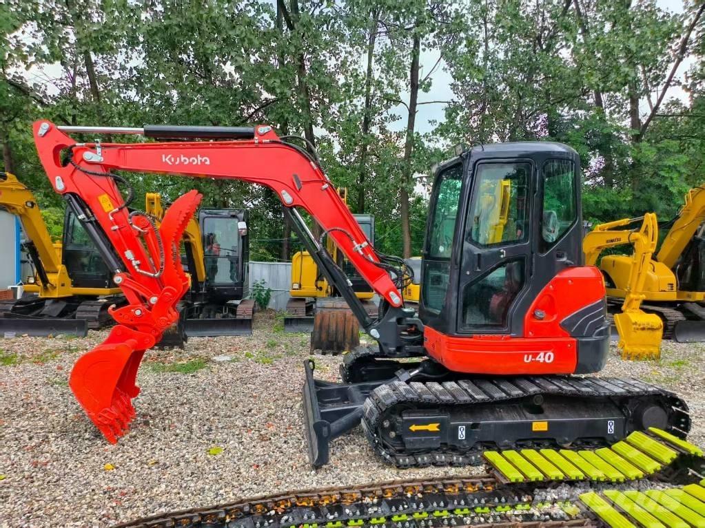 Kubota U 40 Mini rýpadlá < 7t