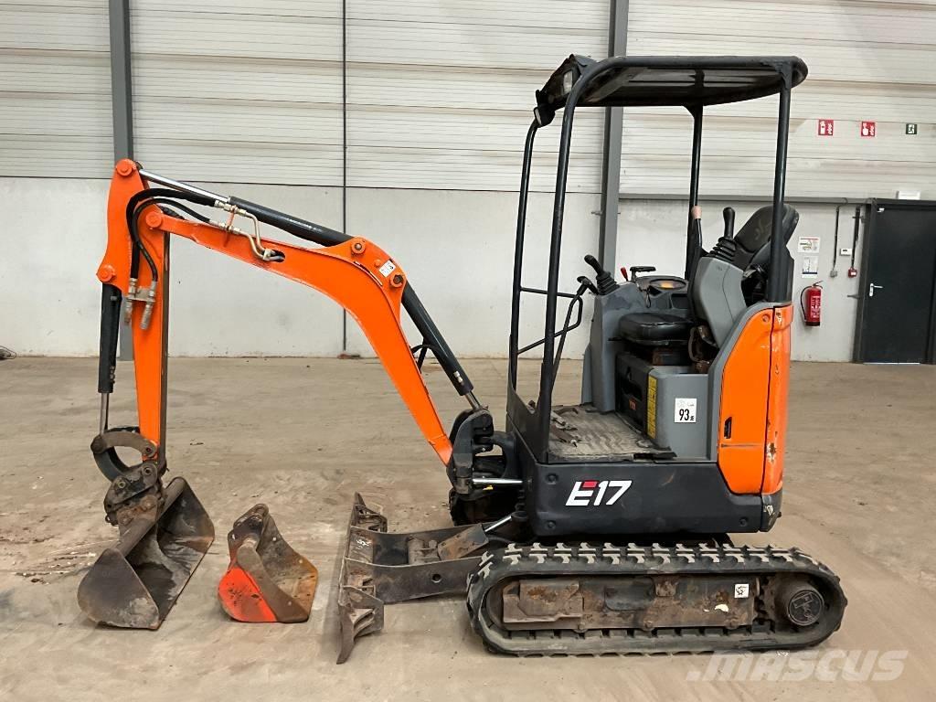 Doosan DX 17 Z Mini rýpadlá < 7t