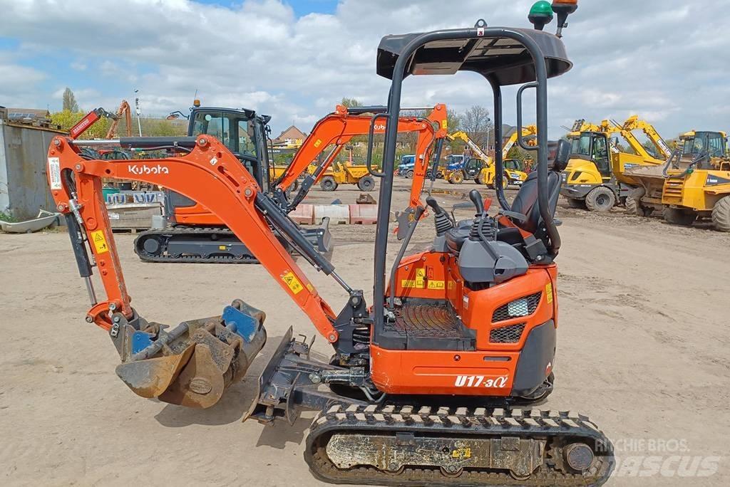 Kubota U 17-3 Mini rýpadlá < 7t