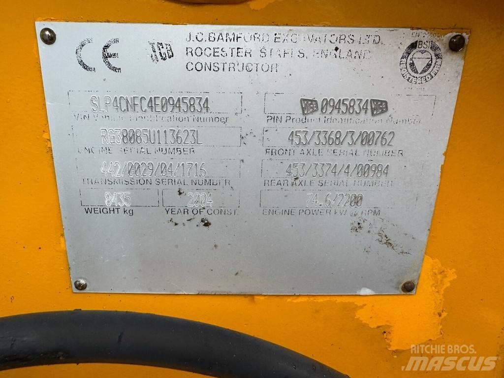 JCB 4CN Rýpadlo-nakladače