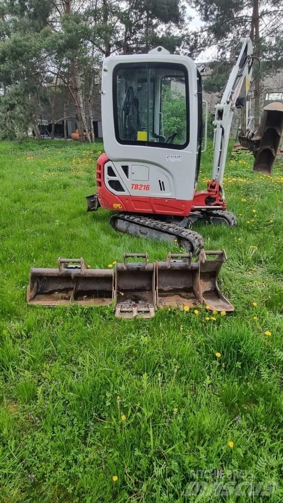 Takeuchi TB216 V4 Mini rýpadlá < 7t