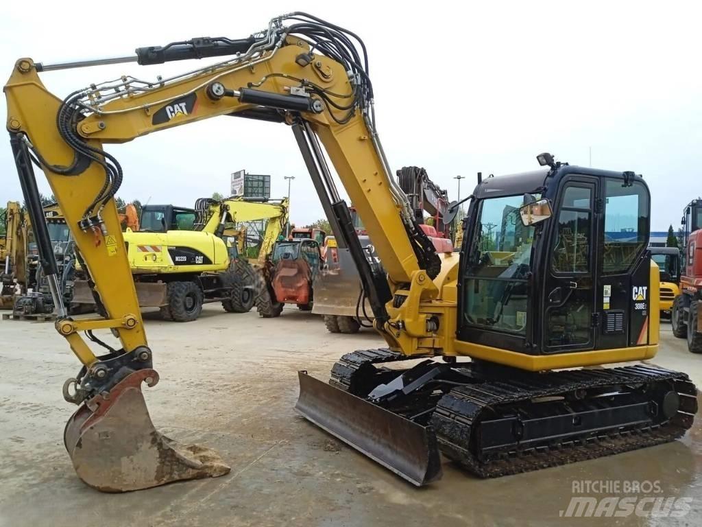 CAT 308E2CR Pásové rýpadlá