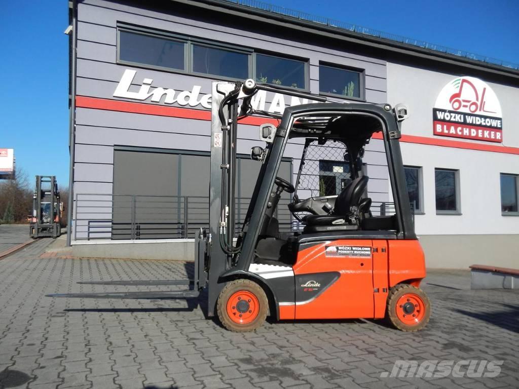 Linde E16P-02 Akumulátorové vozíky