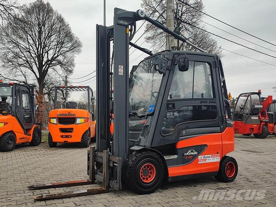Linde E25-01 Akumulátorové vozíky