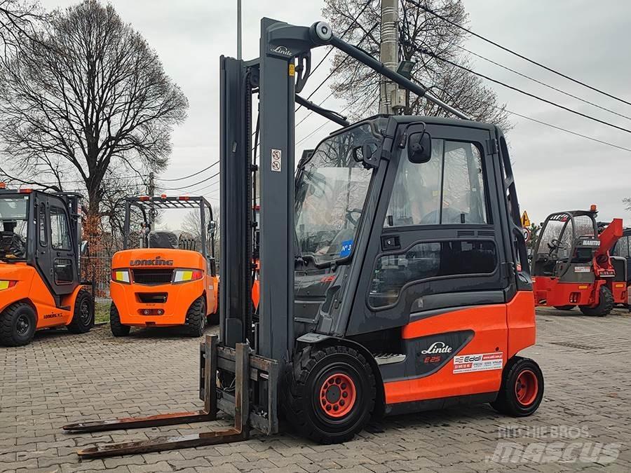 Linde E25-01 Akumulátorové vozíky