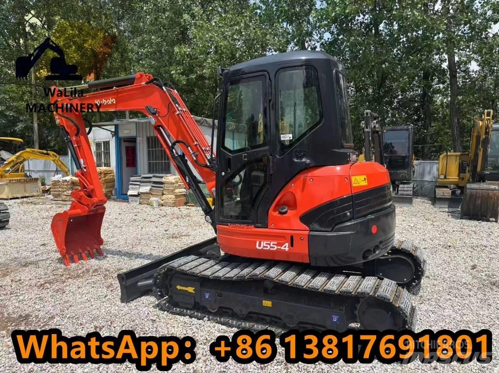 Kubota U 55-4 Mini rýpadlá < 7t