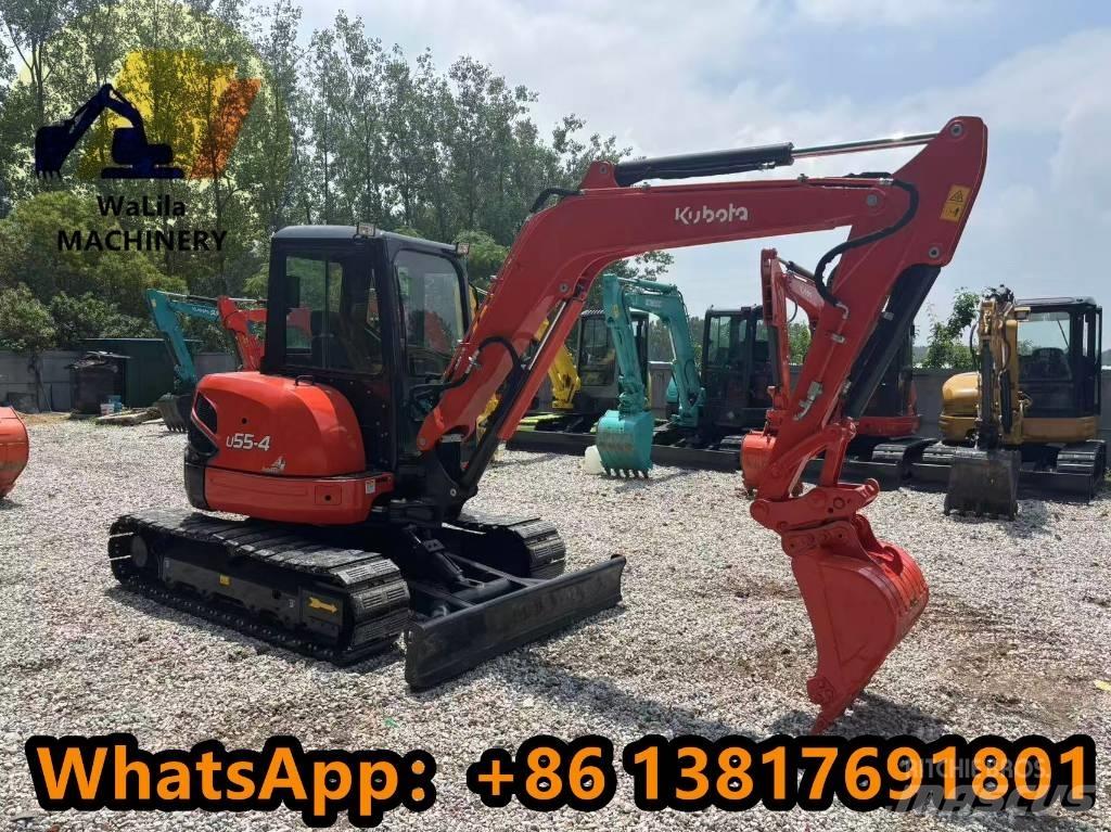 Kubota U 55-4 Mini rýpadlá < 7t