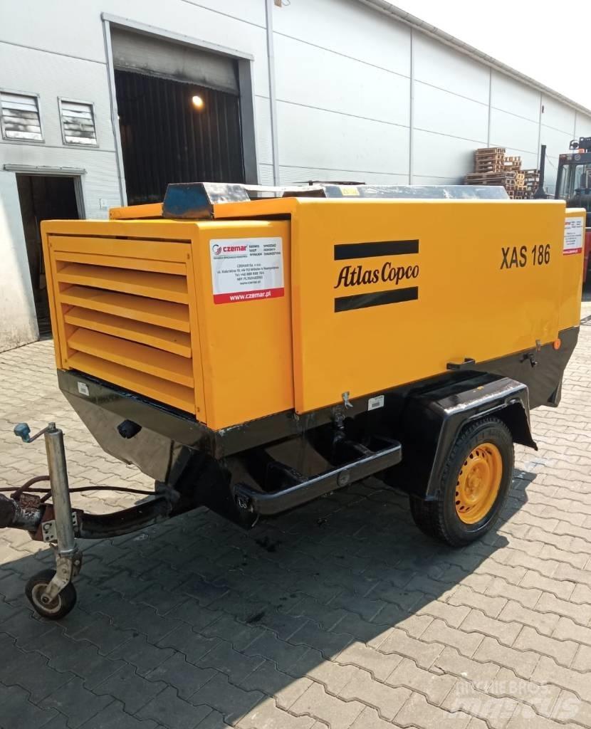 Atlas Copco XAS186 Kompresory