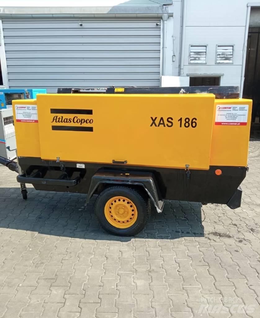 Atlas Copco XAS186 Kompresory
