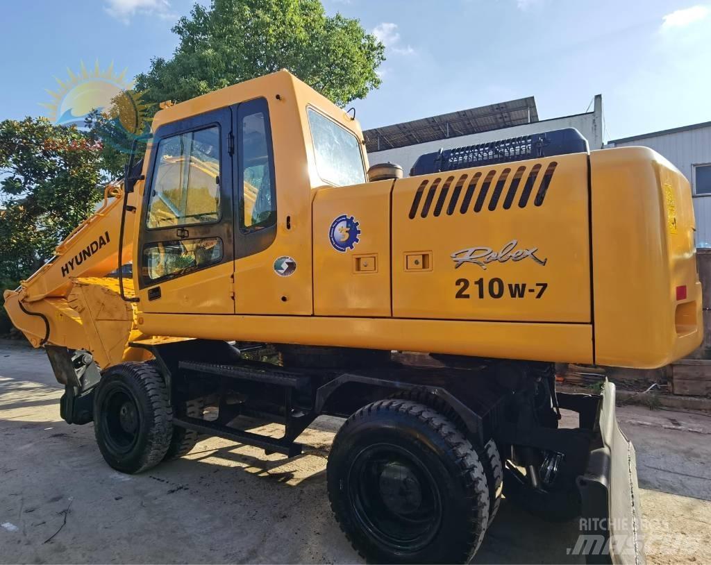 Hyundai R210W-7 Kolesové rýpadlá