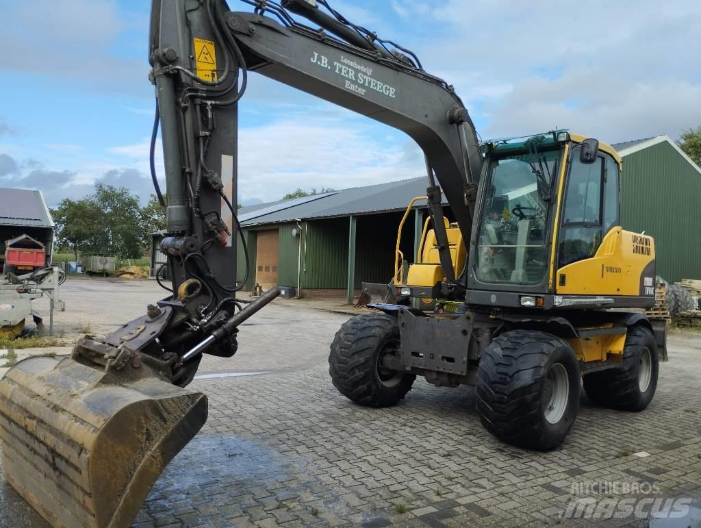 Volvo EW 140 C Kolesové rýpadlá