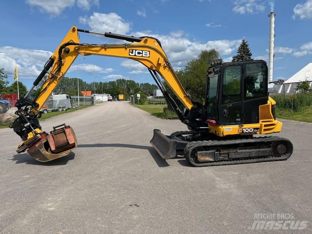 JCB 100 C-1 Midi rýpadlá 7 t - 12 t