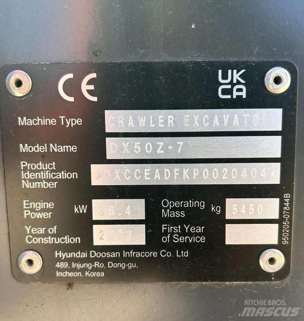 Doosan DX 50 Z-7 Manipulácia s materiálom - ostatné