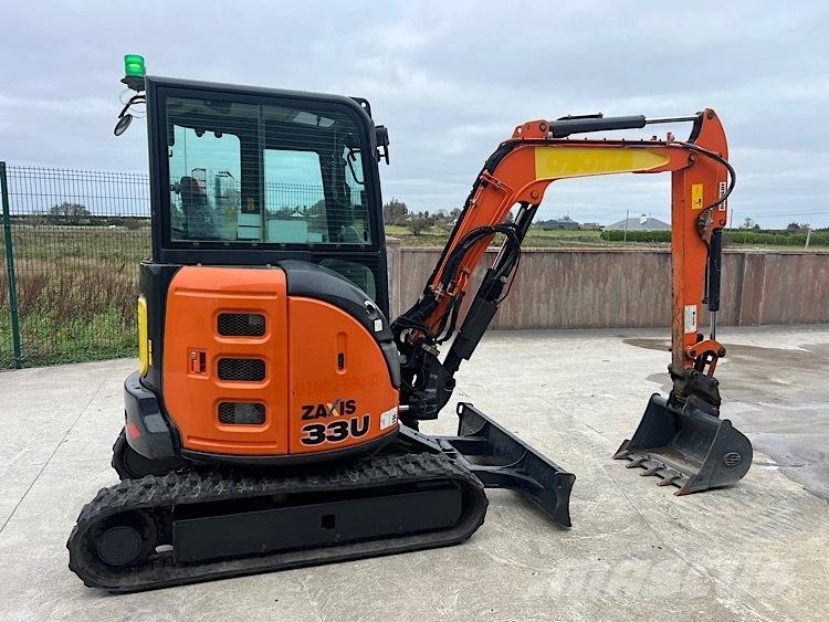Hitachi ZX33U-5CLR Mini rýpadlá < 7t