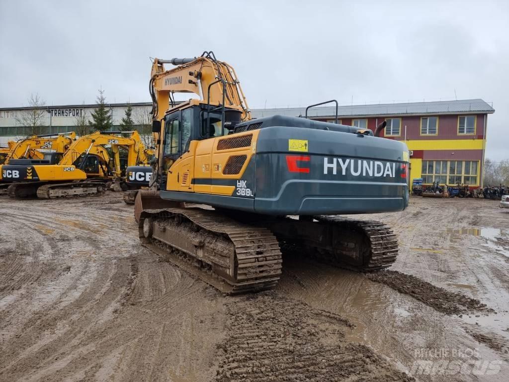 Hyundai HX 300 L Pásové rýpadlá
