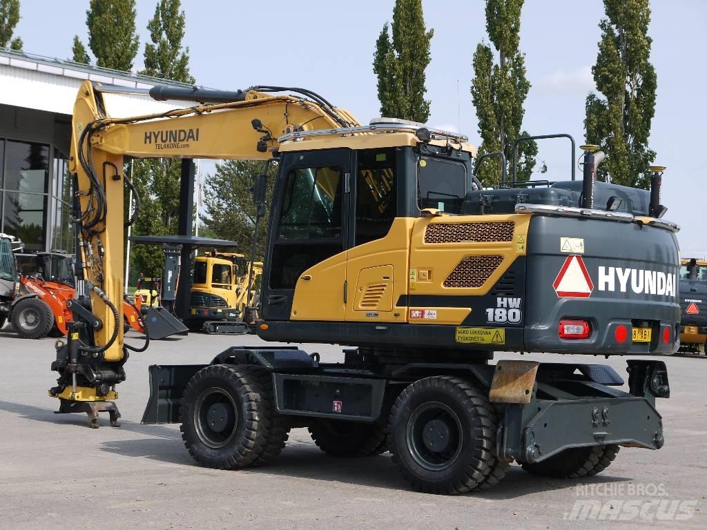 Hyundai HW 180 Kolesové rýpadlá