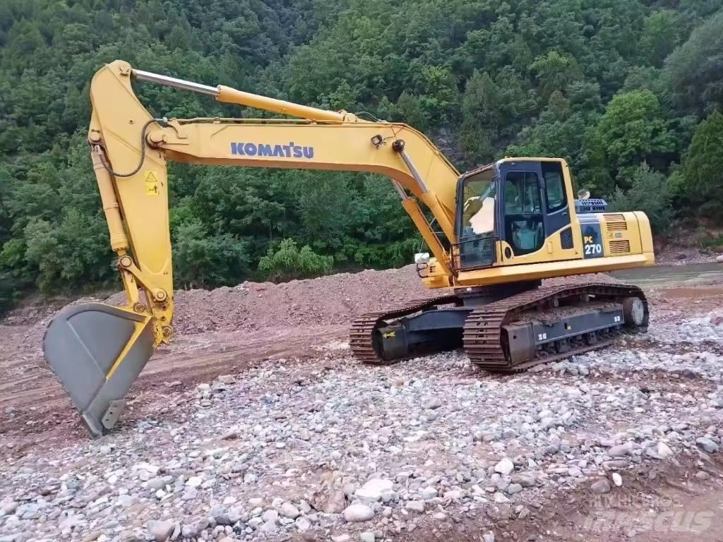 Komatsu PC270 Pásové rýpadlá
