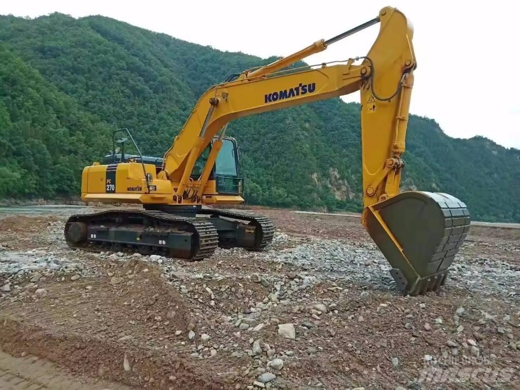 Komatsu PC270 Pásové rýpadlá