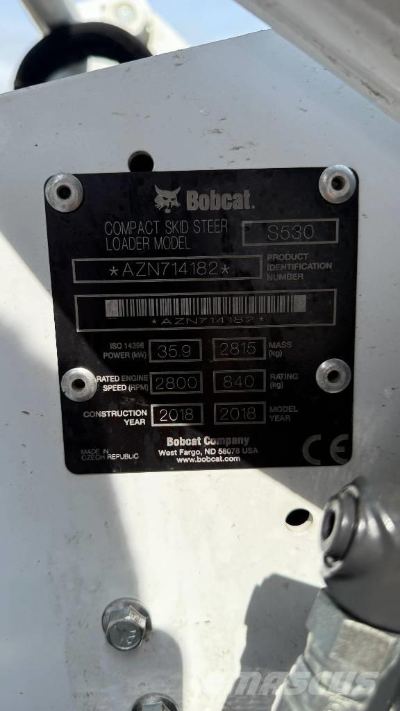 Bobcat S 530 Šmykom riadené nakladače