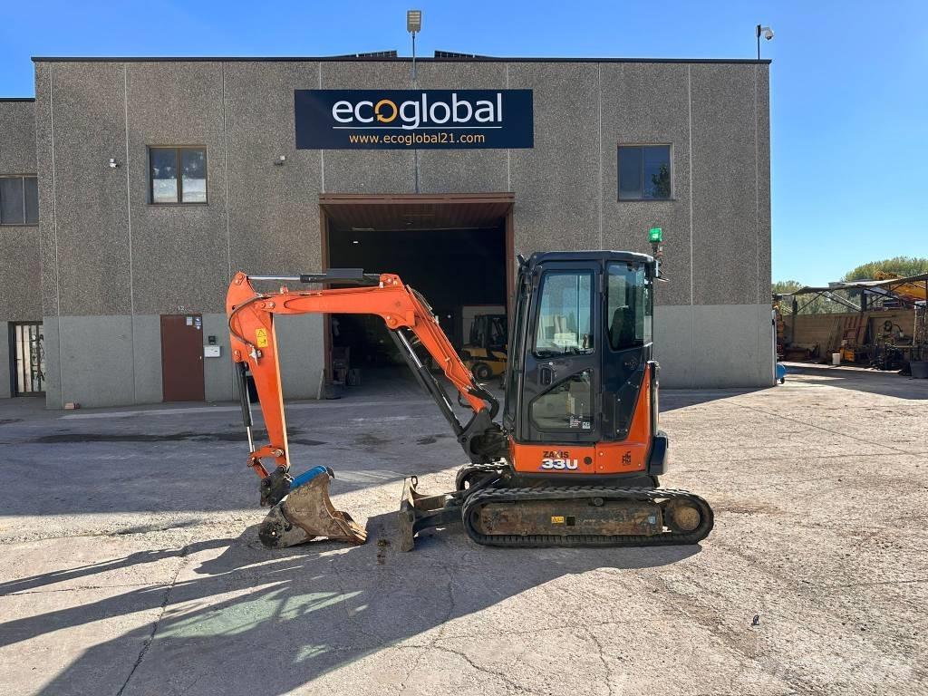 Hitachi ZX 33 U-6 Mini rýpadlá < 7t