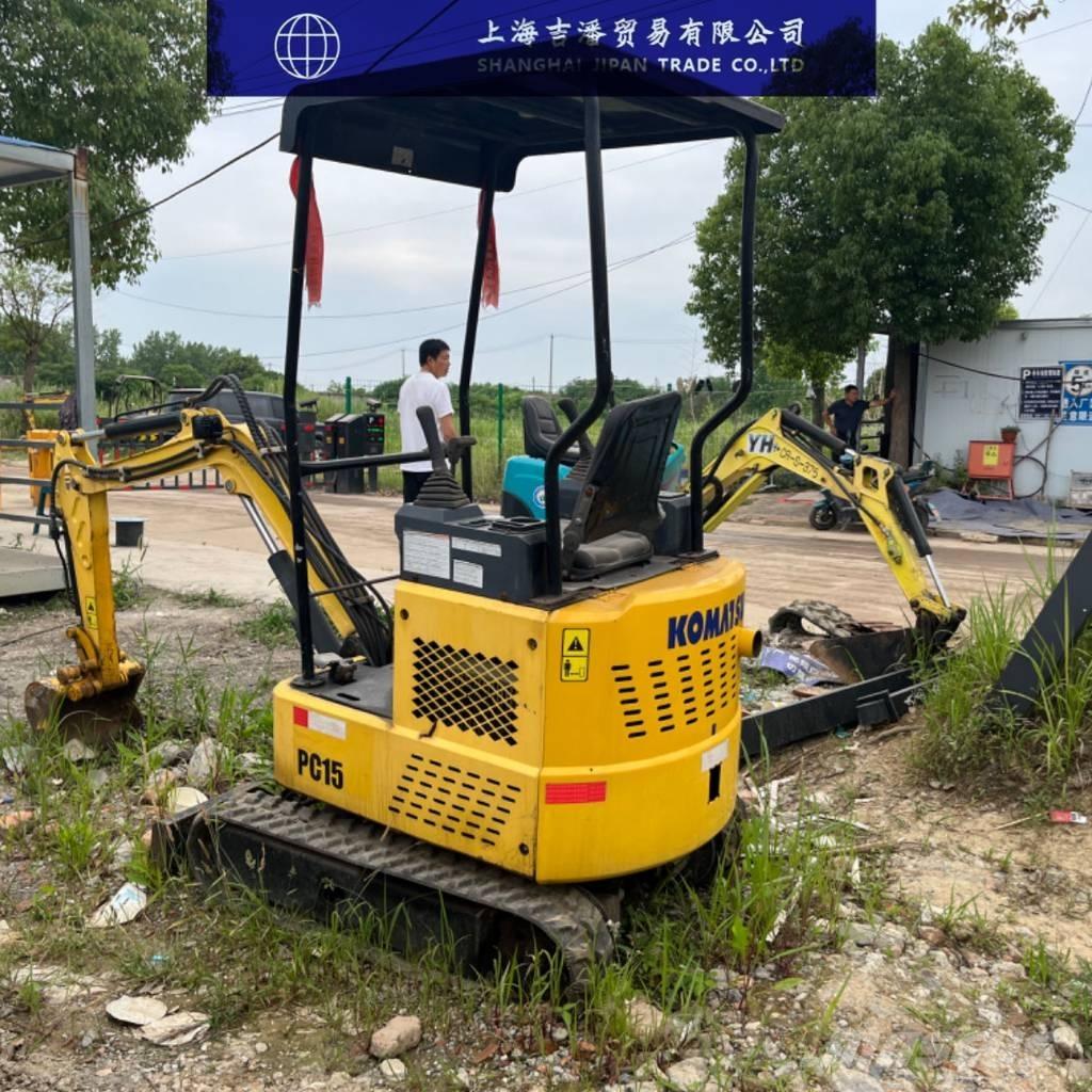 Komatsu PC 15 MR-1 Pásové rýpadlá
