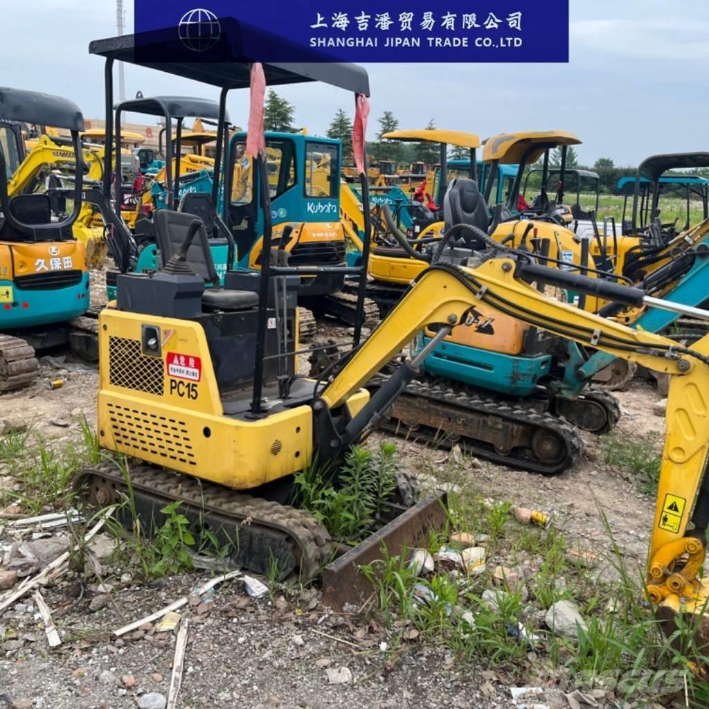 Komatsu PC 15 MR-1 Pásové rýpadlá