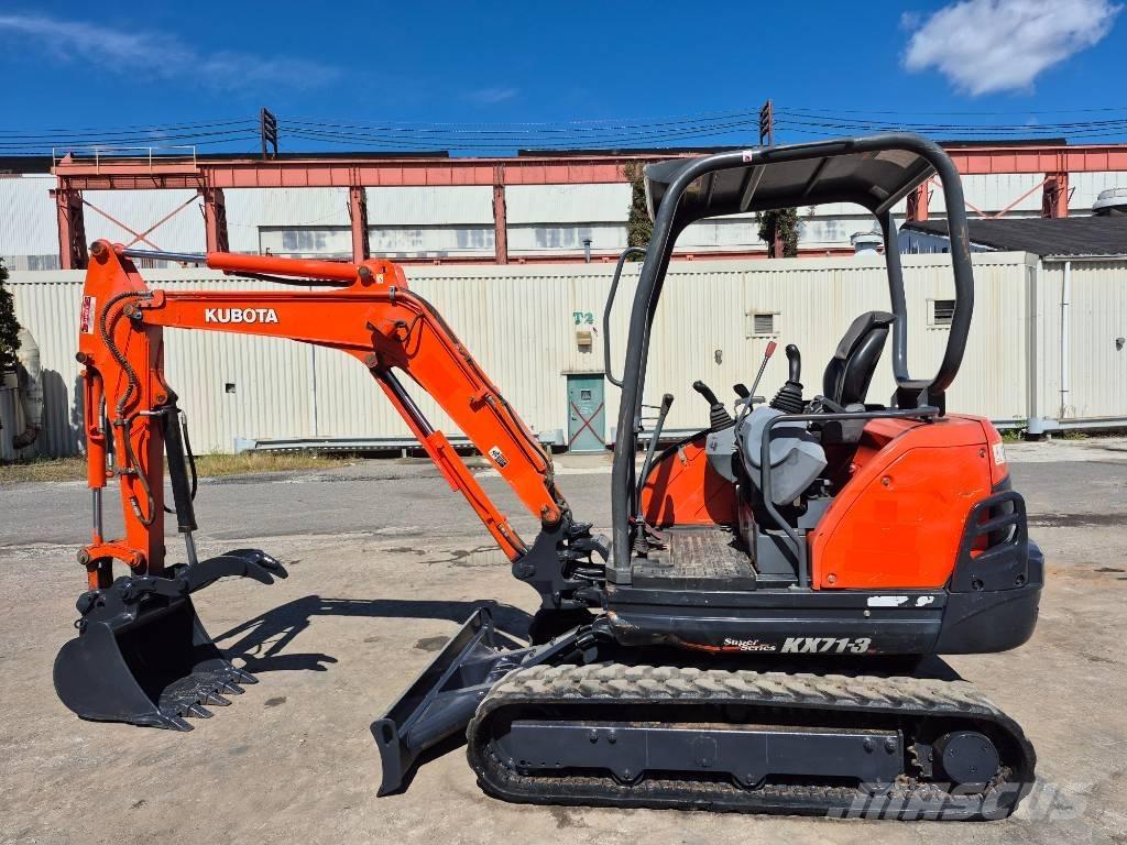 Kubota KX 71-3 Mini rýpadlá < 7t