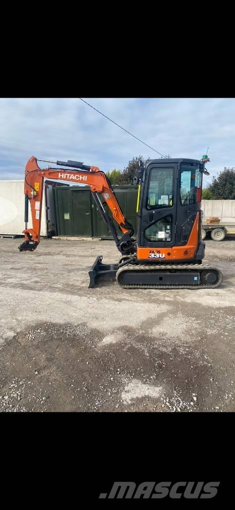  2022 Hitachi 33U-6 Mini rýpadlá < 7t