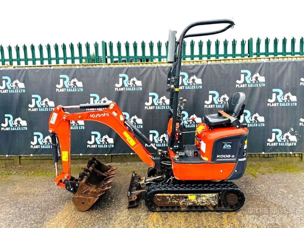 Kubota K008-5 Mini rýpadlá < 7t