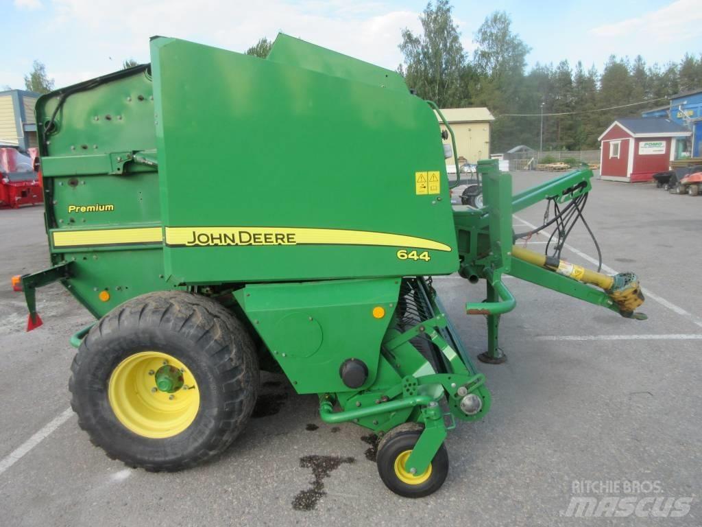 John Deere 644 Lisy na okrúhle balíky