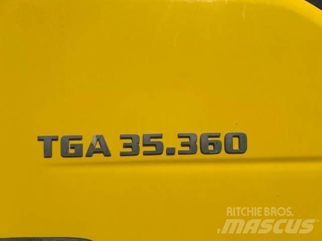 MAN TGA 32.360 8x4 Domiešavače betónu