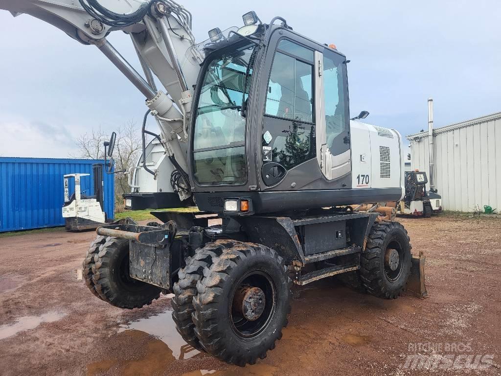 Hitachi ZX 170 W-3 Kolesové rýpadlá