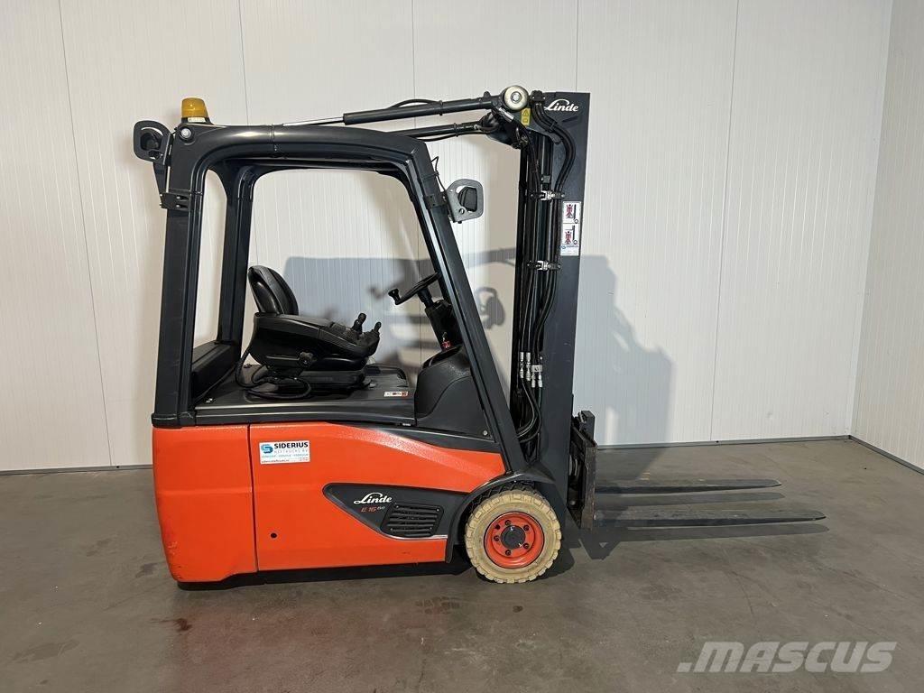 Linde E16-02 Akumulátorové vozíky