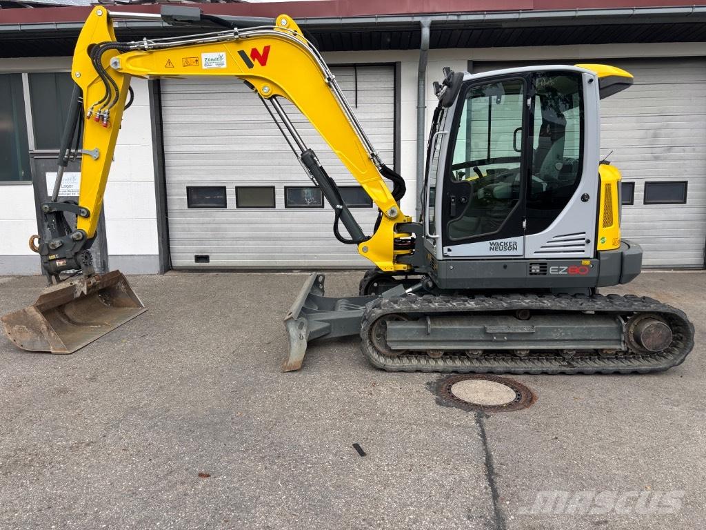 Wacker Neuson EZ80 Pásové rýpadlá